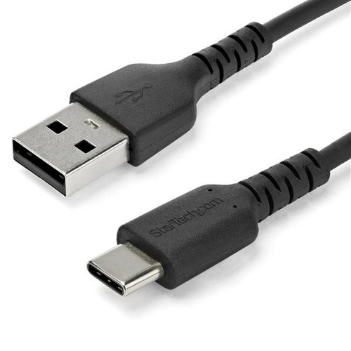 USB A uz USB C Kabelis Startech RUSB2AC1MB           Melns image 1