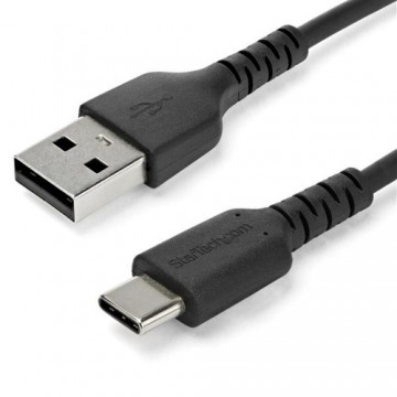 USB A uz USB C Kabelis Startech RUSB2AC1MB           Melns