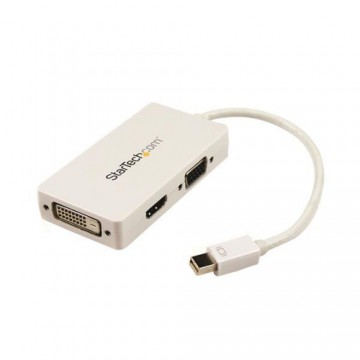 Mini Display Porta uz VGA/DVI/HDMI adapteris Startech MDP2VGDVHDW Balts