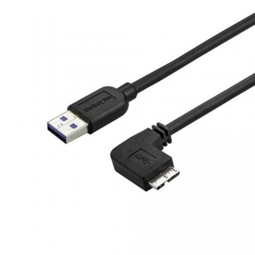 Универсальный кабель USB-MicroUSB Startech USB3AU2MRS           Чёрный
