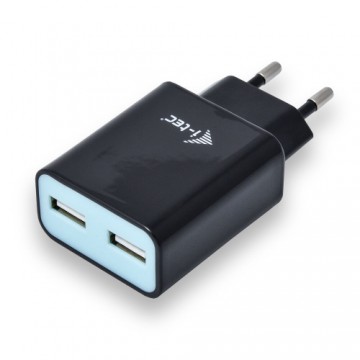 USB Lādētājs Sienas i-Tec CHARGER2A4B