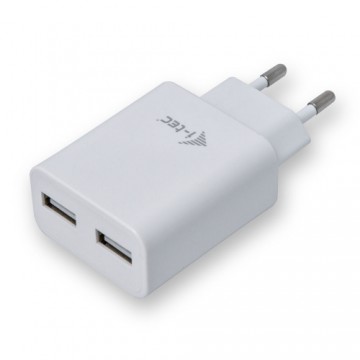 USB Lādētājs Sienas i-Tec CHARGER2A4W
