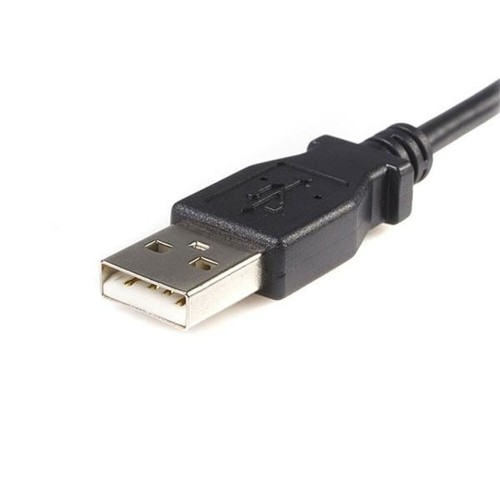 USB to mikro USB kabelis Startech UUSBHAUB1M           USB A Micro USB B Melns image 2