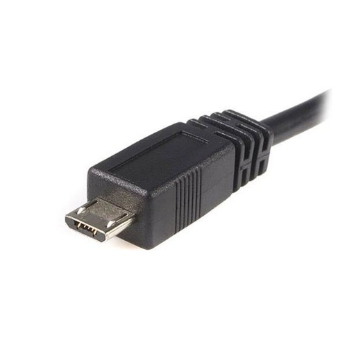 USB to mikro USB kabelis Startech UUSBHAUB1M           USB A Micro USB B Melns image 3