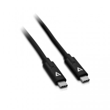 Kabelis USB C V7 V7UCC-2M-BLK-1E      Melns