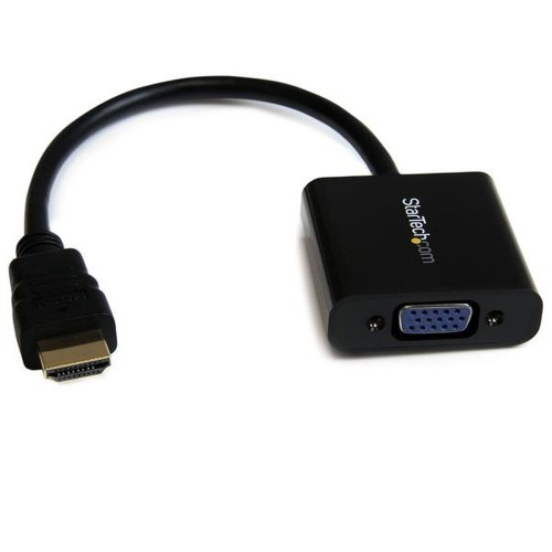 HDMI-адаптер Startech HD2VGAE2 1920 x 1080 px Чёрный image 1
