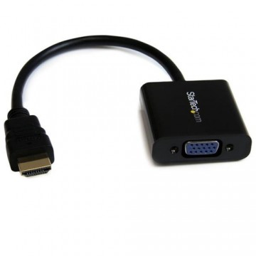 HDMI Adapteris Startech HD2VGAE2 1920 x 1080 px Melns