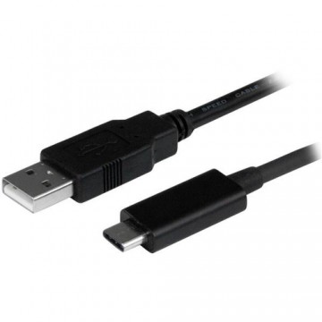 USB A uz USB C Kabelis Startech USB2AC1M             USB C Melns