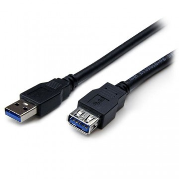 USB Kabelis Startech USB3SEXT2MBK         Melns