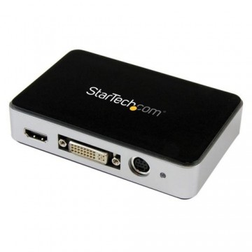 Устройство видеозахвата Video Gaming Startech USB3HDCAP USB 3.0 HDMI VGA DVI
