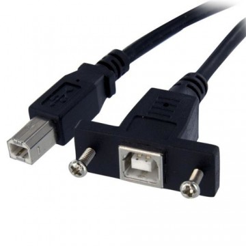 USB Kabelis Startech USBPNLBFBM3          Melns