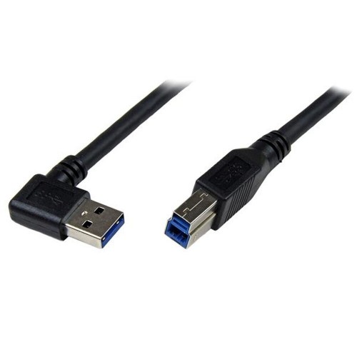 USB to mikro USB kabelis Startech USB3SAB1MRA          Melns image 1