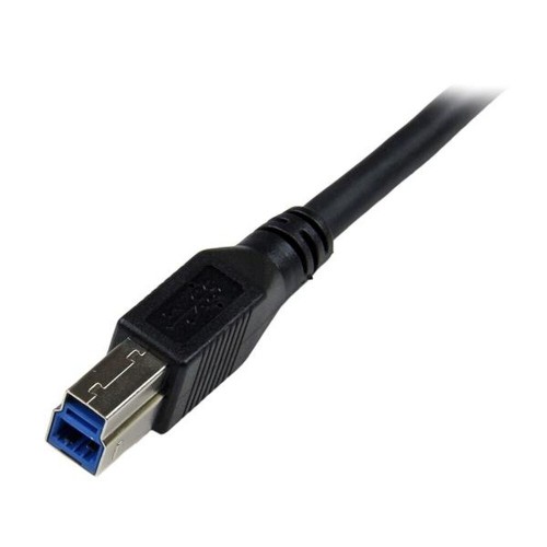 USB to mikro USB kabelis Startech USB3SAB1MRA          Melns image 2