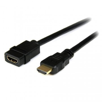 HDMI Kabelis Startech HDEXT2M              Melns (2 m)