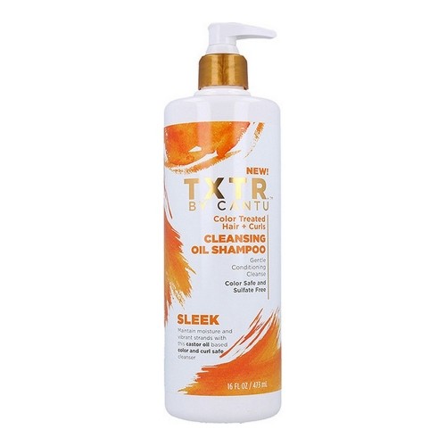 Šampūns un Kondicionieris Txtr Sleek Cleansing Oil Cantu (473 ml) image 1