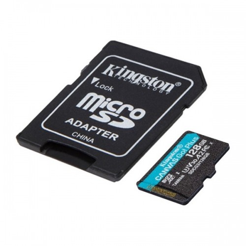 Mikro SD Atmiņas karte ar Adapteri Kingston SDCG3 Melns image 1