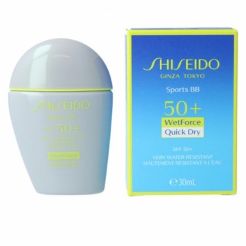 Mitrinošs Krēms ar Krāsu Shiseido Sport BB Vidējs signāls (30 ml)