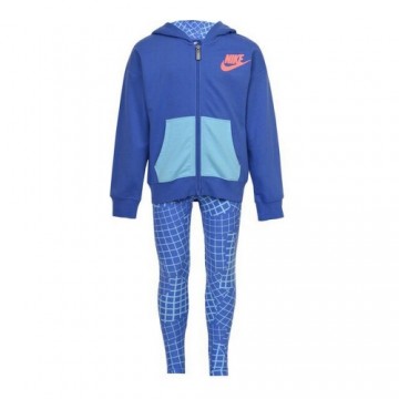 Детский спортивных костюм  923-B9A Nike Синий