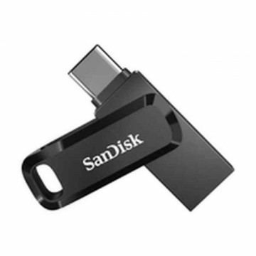 USB Zibatmiņa SanDisk Ultra Dual Drive Go 150 MB/s Melns