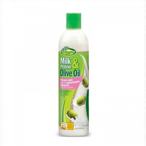 Šampūns un Kondicionieris Grohealthy Milk Proteins & Olive Oil 2 In 1 Sofn'free image 1