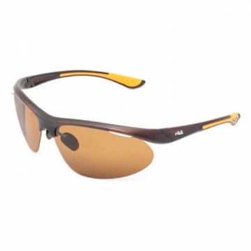 Солнечные очки унисекс Fila SF228-99PMBRN Коричневый