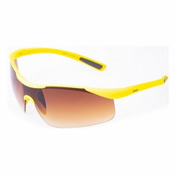 Солнечные очки унисекс Fila SF217-99YLW Жёлтый Коричневый