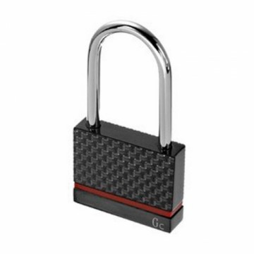 Цепочка для ключей Guess GC CMK80801 (5 cm) Чёрный Красный Серебристый