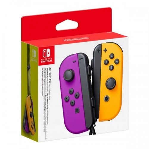Bezvadu Spēļu Paliktnis Nintendo Joy-Con Violets Oranžs image 1