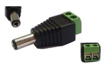 Extradigital Power male connector 5.5x2.1, 10pcs