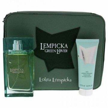 Мужской парфюмерный набор Lempicka Green Lover Lolita Lempicka (3 pcs)