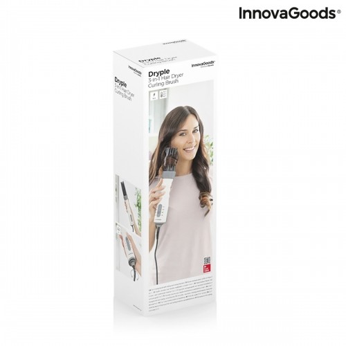 Щетка для сушки, укладки и завивки 3-в-1 Dryple InnovaGoods 550 W image 2