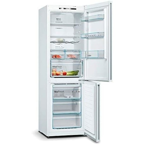 Combined fridge BOSCH KGN36VWEA Balts (186 x 60 cm) image 1