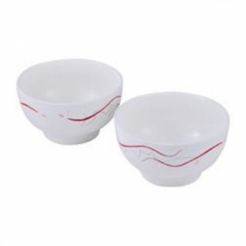 Bļodu komplekts Pierre Cardin Crayon Balts Porcelāns (2 uds)