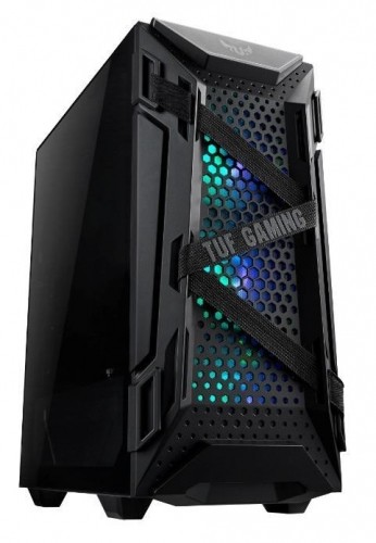 Case|ASUS|TUF Gaming GT301|MidiTower|Not included|ATX|MicroATX|MiniITX|Colour Black|GT301TUFGAMINGCASE image 1