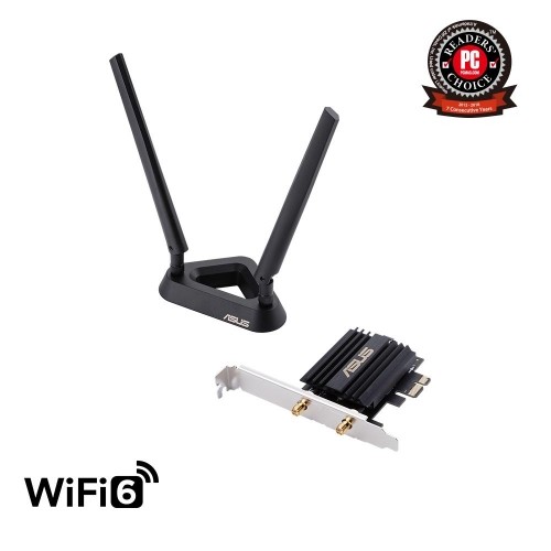 WRL ADAPTER 3000MBPS PCIE/PCE-AX58BT ASUS image 1