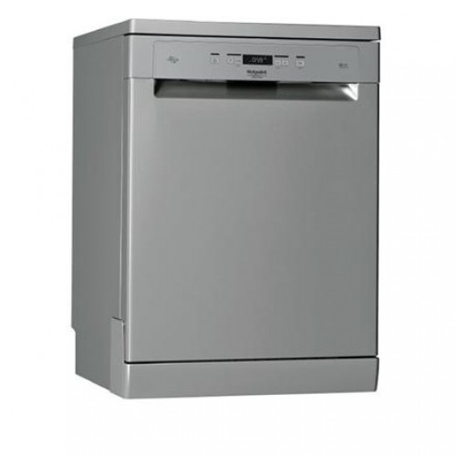 Hotpoint-ariston Hotpoint Dishwasher HFC 3C41 CW X Free standing, Width 60 cm, Number of place settings 14, Number of programs 9, Energy efficiency class C, Display, AquaStop function, Inox image 1