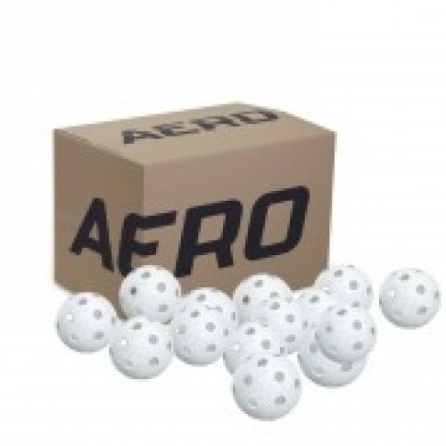 Salming florbola bumbiņas AERO  200 p  box  baltas (4131891-0707) image 1
