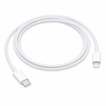 DCO USB-C uz Lightning Datu un Uzlādes vads preikš Apple iPhone 13 Mini Pro Max 1m Balts A2249 (MXOK2ZM/A) (OEM)