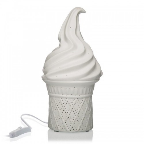 Bigbuy Home Galda lampa Ice Cream Porcelāns (13,7 x 27 x 13,7 cm) image 2