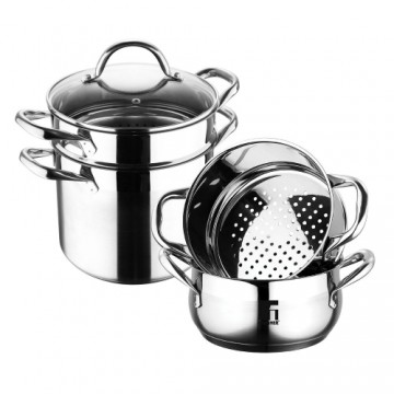 Посудный набор Bergner Cookware Gourmet Нержавеющая сталь (2 pcs)