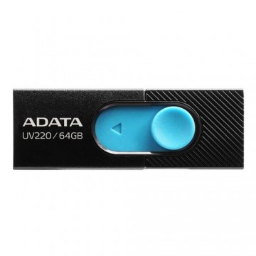 ADATA UV220 USB flash drive 64 GB USB Type-A 2.0 Black, Blue