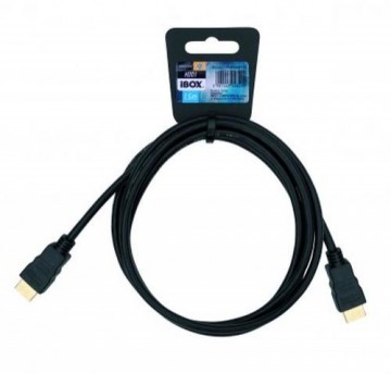 iBox ITVFHD0115 HDMI cable 1.5 m HDMI Type A (Standard) Black