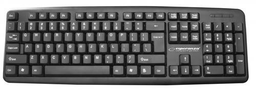 Esperanza EK134 keyboard USB Black image 1