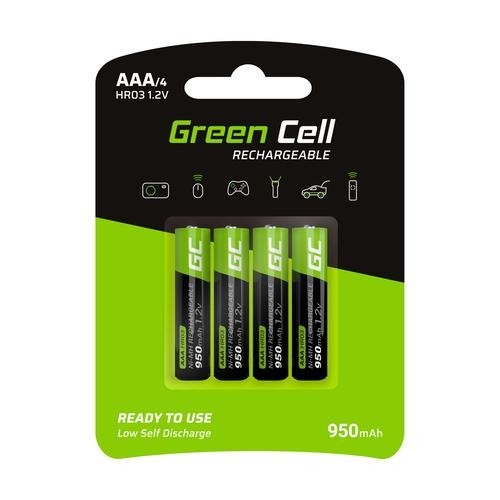 Green Cell GR03 household battery Rechargeable battery AAA Nickel-Metal Hydride (NiMH) image 1