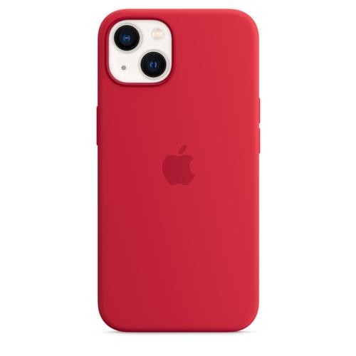 Apple iPhone 13 Silicone Case with MagSafe – (PRODUCT)RED 194252780954 mobile phone case 15.5 cm (6.1&quot;) Skin case image 1