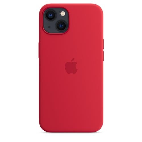 Apple iPhone 13 Silicone Case with MagSafe – (PRODUCT)RED 194252780954 mobile phone case 15.5 cm (6.1&quot;) Skin case image 2