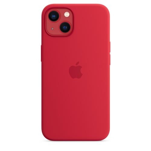 Apple iPhone 13 Silicone Case with MagSafe – (PRODUCT)RED 194252780954 mobile phone case 15.5 cm (6.1&quot;) Skin case image 5