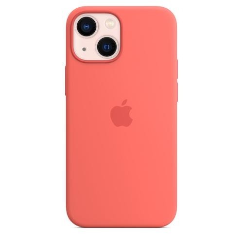 Apple iPhone 13 mini Silicone Case with MagSafe - Pink Pomelo image 4