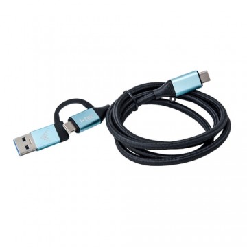 Кабель USB C i-Tec C31USBCACBL          USB C Синий Чёрный