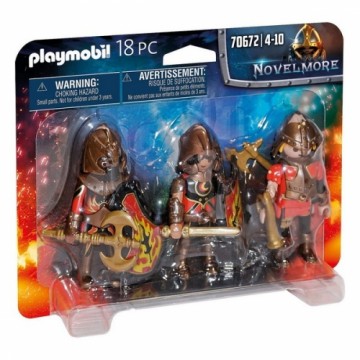 Figūru komplekts Novelmore Fire Knigths Playmobil 70672 (18 pcs)